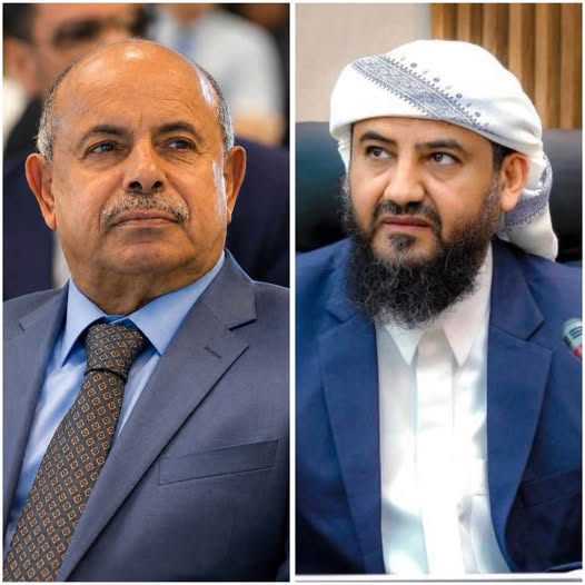 الخنبشي يطلع من عضو مجلس القيادة المحرمي على مستجدات عملية «فجر اليمن» ويشيد بالانتصارات الميدانية