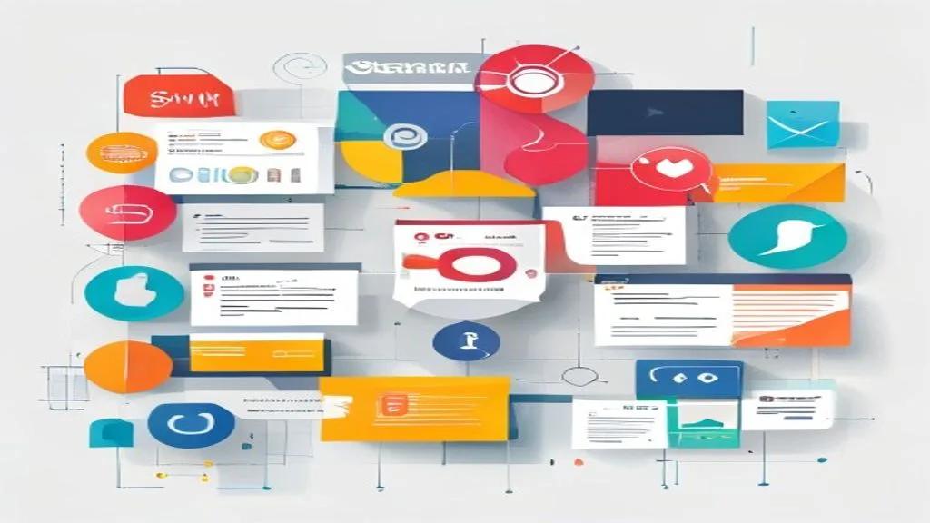 A clean infographic showing the synergy between SEO, content marketing, and social media., editorial blog image,