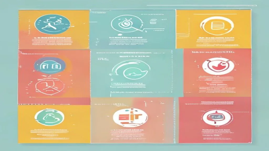 A vibrant infographic showing the 4 Ps of marketing (Product, Price, Place, Promotion) with clear, simple