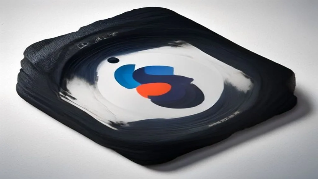 A strong, abstract brand identity represented by a unique logo design, consistent color palette, and distinct